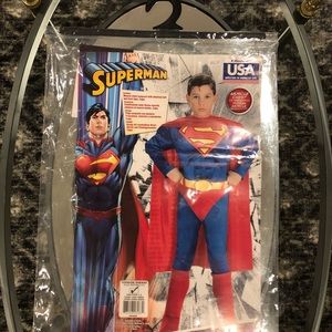 3 Piece Superman Toddler Costume!